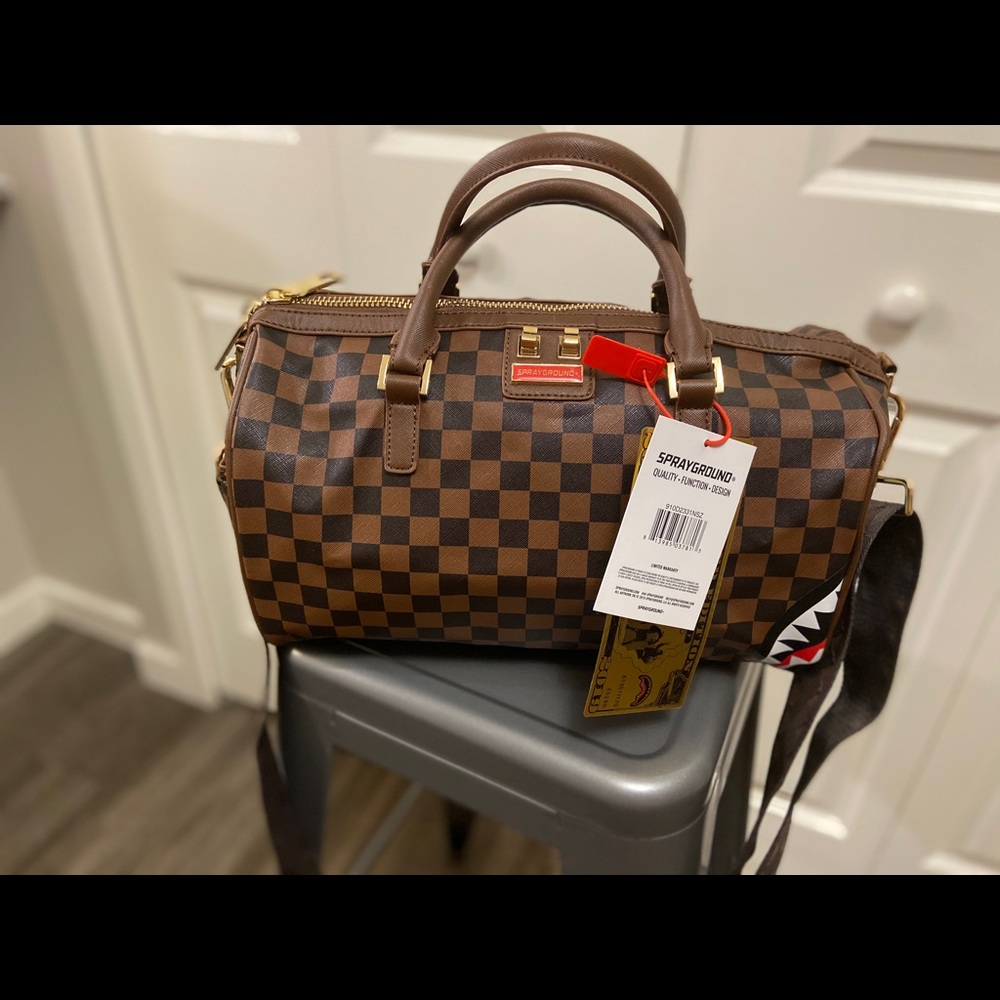 Sprayground mini duffel bag